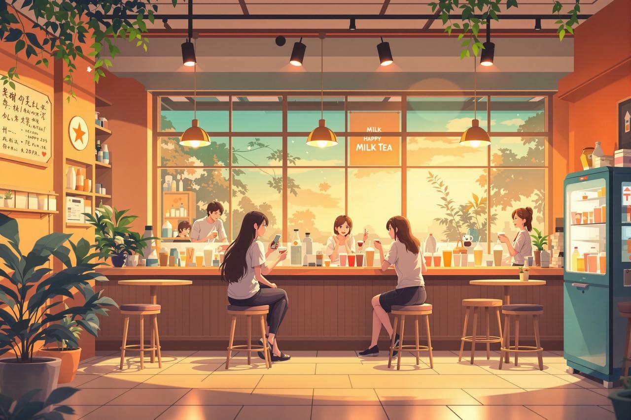 在线看短剧全集 - 奶茶店的奇幻物语
